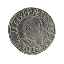 grosz, Schilling, Maciej, R0 (rarity), Albrecht Hohenzollern (Prince of Prussia; 1490–1568) -