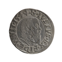 grosz; Schilling, Maciej, publisher; Decjusz, Jost Ludwik (fl. 1528–1535); R0 (rarity). Albrecht