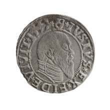 grosz; Schilling, Maciej, publisher; Decjusz, Jost Ludwik (fl. 1528-1535); R0 (rarity). Obverse: