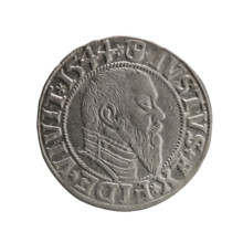 grosz; Schilling, Maciej, publisher; Decjusz, Jost Ludwik (fl. 1528–1535); R0 (rarity). Albrecht