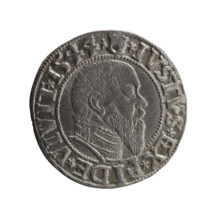 grosz; Schilling, Maciej, publisher; Decjusz, Jost Ludwik (fl. 1528–1535); R0 (rarity); Albrecht