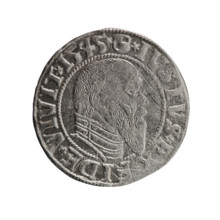 Obverse: Prussian eagle; on its chest a crowned letter S. On the rim between the pearl borders an