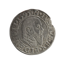 grosz; Schilling, Maciej, publisher; Decjusz, Jost Ludwik (fl. 1528–1535); R0 (rarity). Obverse: