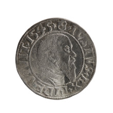 grosz; Schilling, Maciej, publisher; Decjusz, Jost Ludwik (fl. 1528-1535); eagles; Albrecht