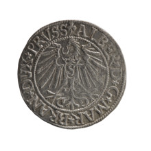 grosz; Schilling, Maciej, publisher; Decjusz, Jost Ludwik (fl. 1528–1535); eagles; Albrecht