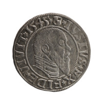 grosz; Schilling, Maciej, publisher; Decjusz, Jost Ludwik (fl. 1528-1535); eagles; Albrecht