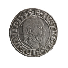 grosz; Schilling, Maciej, publisher; Decjusz, Jost Ludwik (fl. 1528–1535); Albrecht Hohenzollern