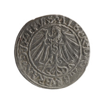 grosz, Schilling, Maciej, publisher, Decjusz, Jost Ludwik (fl. 1528-1535), eagles, Albrecht