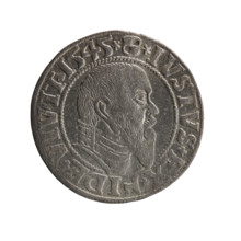 grosz; Schilling, Maciej, publisher; Decjusz, Jost Ludwik (fl. 1528–1535); eagles; Albrecht