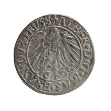 Decius Grosz; Jost Ludwik (fl. 1528–1535); Maciej Schilling, publisher. Coin, Ducal Prussia