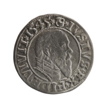 grosz, Decius, Jost Ludwik (fl. 1528-1535), Schilling, Maciej, publisher, eagles, Albrecht