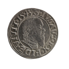 Obverse: Prussian eagle; on its chest a crowned letter S. In the rim between the pearl borders an