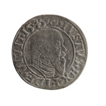 grosz; Schilling, Maciej, publisher; Decjusz, Jost Ludwik (fl. 1528–1535); eagles; Albrecht