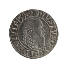 Albrecht Hohenzollern (Prince of Prussia; 1490–1568) — coin, Ducal Prussia, Königsberg, 1546.