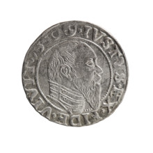 groschen, Albrecht Hohenzollern (Prince of Prussia; 1490–1568) - iconography, eagles, Hohenzollern