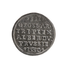 trojak; publisher: Straub (Strawb), Heinrich; publisher: Wille, Albrecht (fl. 1520-?); Decjusz,