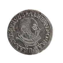 trojak, Decius, Jost Ludwik (fl. 1528-1535), Albrecht Hohenzollern (Prince of Prussia; 1490-1568) -