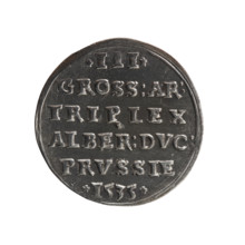 trojak, Decius, Jost Ludwik (fl. 1528-1535). Albrecht Hohenzollern (Prince of Prussia; 1490-1568) -