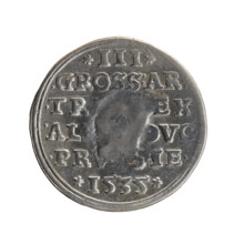 trojak, Decius, Jost Ludwik (fl. 1528-1535), Albrecht Hohenzollern (Prince of Prussia; 1490-1568) -