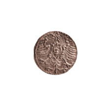 denarius, Albert Frederick Hohenzollern (1553–1619; Duke of Prussia 1568–1578), eagles,
