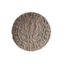 Gulden, Pawel, publisher; Jerzy Fryderyk (Duke of Karniów; 1539–1603). Obverse: in a border of dots