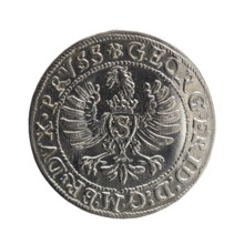 grosz; maker/publisher: Anger, Krzysztof (Christoph); date: 1596; place: Ducal Prussia