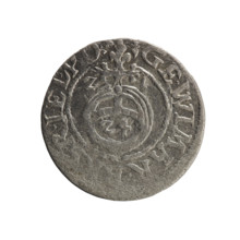 one and a half, Pfahler, Ernest, cross (iconographic), orb of rule (iconographic), coats of arms,