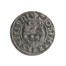 one-and-a-half, Pfahler, Ernest, cross (iconographic), orb of rule (iconographic), coats of arms,