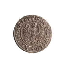 szelag, Obverse: Prussian eagle with crowned letter S on its chest; in the rim an inscription