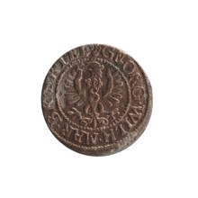 szelag, Ernest Pfahler; obverse: Prussian eagle with crowned letter S on its chest; rim inscription