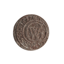 szelag, Pfahler, Ernest; obverse: Prussian eagle with crowned letter S on its chest; rim