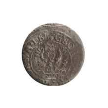 szelag; maker Ernest Pfahler; coin of George William Hohenzollern (Elector of Brandenburg; Prince