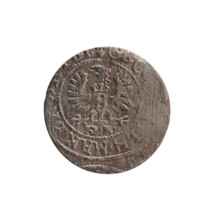 szelag, Pfahler, Ernest; Obv.: Prussian eagle with crowned letter S on its chest; rim inscription