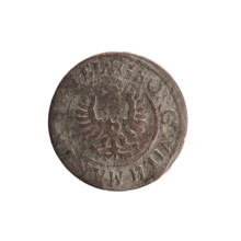 szelag, obverse: Prussian eagle with on its chest a crowned letter S; in the rim between the