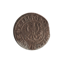 szelag, Pfahler, Ernest; Obverse: Prussian eagle with crowned letter S on its chest; in the rim