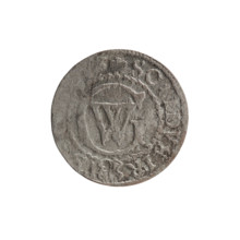 szelag; maker: Ernest Pfahler; obverse: Prussian eagle, on its chest a crowned letter S; rim
