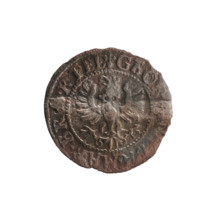 szelag, Pfahler, Ernest; obverse: Prussian eagle with crowned letter S on its chest; rim