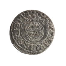 one and a half, Pfahler, Ernest, cross (iconographic), orb of rule (iconographic), George William