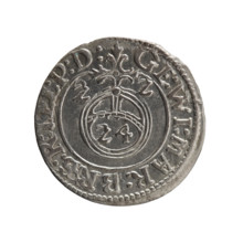 one and a half, Pfahler, Ernest, cross (iconographic), George William Hohenzollern (Elector of