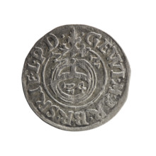 one and a half, Pfahler, Ernest, cross (iconographic), George William Hohenzollern (Elector of
