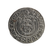 one and a half, Pfahler, Ernest, cross (iconographic), George William Hohenzollern (Elector of