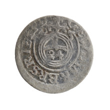 One and a half, Pfahler, Ernest, cross (iconographic), orb of rule (iconographic), George William