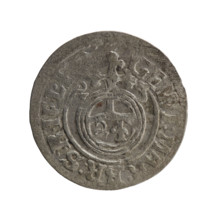 one and a half, Pfahler, Ernest, cross (iconographic), George William Hohenzollern (Elector of