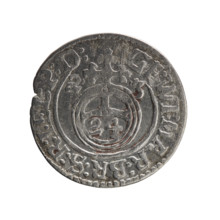 one and a half, Pfahler, Ernest, cross (iconographic), orb of rule (iconographic), George William