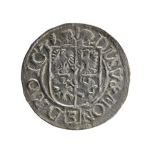 one and a half; cross (iconographic); George William Hohenzollern (Elector of Brandenburg; Duke of