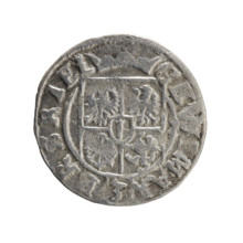 One-and-a-half; maker: Pfahler, Ernest. Department of Coins of Lands Associated with Poland. George