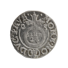 One-and-a-half (value). Maker: Pfahler, Ernest. Department of Coins of Lands Associated with Poland
