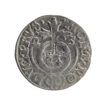 One-and-a-half (3/24) coin, Ernest Pfahler? (maker unknown), Department of Coins of Lands