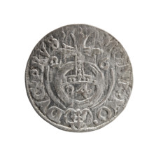 one-and-a-half, cross (iconographic), orb of rule (iconographic), George William Hohenzollern
