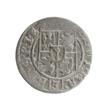 One-and-a-half, Ernest Pfahler, Department of Coins of Lands Associated with Poland, cross